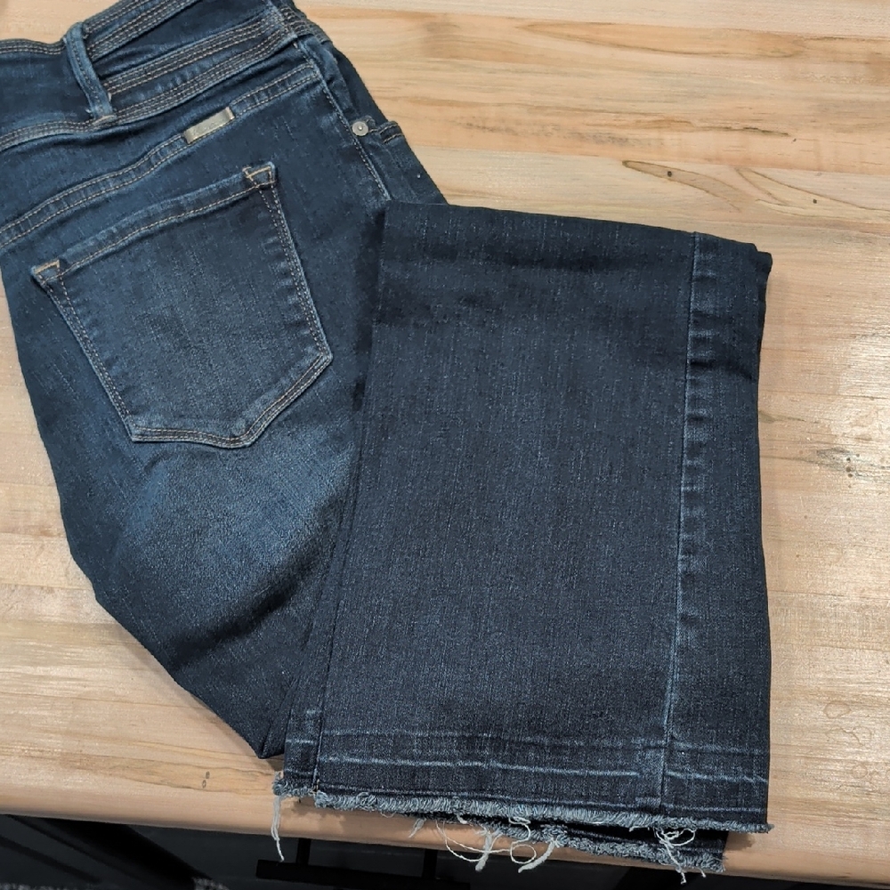 KanCan Dark Blue Flare & Wide Leg Jeans